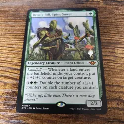 Bristly Bill, Spine Sower (157p/160) Outlaws of Thunder Junction Promos (PPOTJ) - Image 1