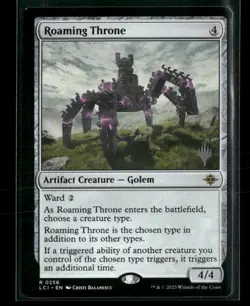 Promo Pack: The Lost Caverns of Ixalan Roaming Throne #258 - Image 1