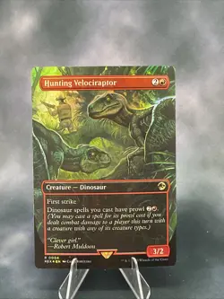 Hunting Velociraptor (Borderless) Universes Beyond: Jurassic Pikachu World... - Image 1