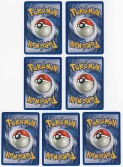 2000 Pokemon Gym Heroes UNL 7 Card Set, No Dups, Commons Never Played NM+ - Image 2