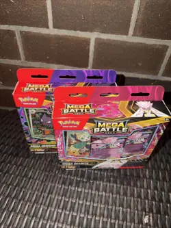 Pokemon TCG Mega Gengar EX and Mega Diancie EX Battle Decks - Set of 2 - Sealed - Image 1