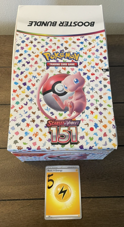 Pokemon SV3.5 151 Booster Bundle Unsealed Display Case - 10 Bundles Per - Lot 5 - Image 1