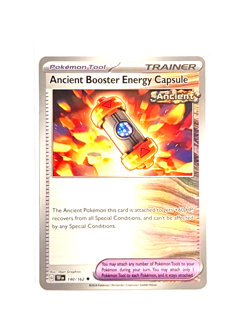 Ancient Booster Energy Capsule 140/162 POKEMON TCG Temporal Forces TEF ENGLISH - Image 1