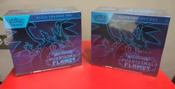 Lot Of 2 - Pokemon Mega Evolution Phantasmal Flames Elite Trainer Box ETB Sealed - Image 1