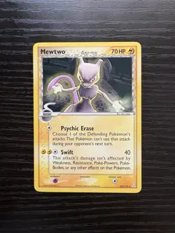 Pokemon TCG 2006 EX Holon Phantoms Mewtwo Delta Species #24/110 NM - Image 1