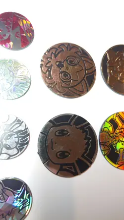 Pokemon TCG COIN LOT 12 coins - Image 3