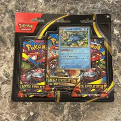 2x Lot - Pokemon TCG Mega Evolution 3-Pack Blister - Psyduck and Golduck - Image 2
