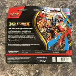 2x Lot - Pokemon TCG Mega Evolution 3-Pack Blister - Psyduck and Golduck - Image 3