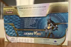 Pokemon TCG Lucario VStar Premium Collection Box - Factory Sealed (6 Packs) - Image 2