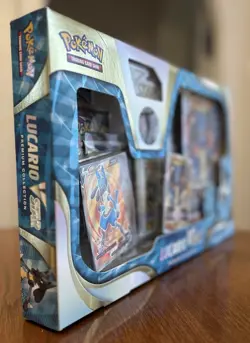 Pokemon TCG Lucario VStar Premium Collection Box - Factory Sealed (6 Packs) - Image 4