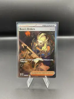 Pokemon Scarlet & Violet Paldea Evolved Boss's Orders Ghetsis #265/193 - Image 1