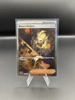 Pokemon Scarlet & Violet Paldea Evolved Boss's Orders Ghetsis #265/193 - Image 2