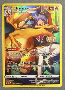Pokemon 2022 Charizard TG03/TG30 Lost Origins English Trainer Gallery NM - Image 1