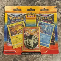 2x Lot - Pokemon Enhanced 2-Pack Blister (Articuno, Zapdos, & Moltres) Sealed - Image 4