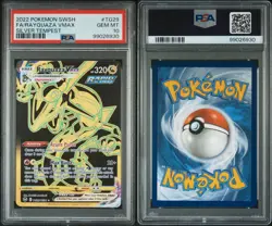 Pokemon TCG Rayquaza VMAX TG29 Silver Tempest - PSA 10 GEM MINT 💎 - Image 3