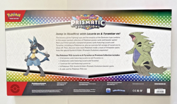 Pokemon TCG SV Prismatic Evolutions Lucario EX & Tyranitar EX Premium Collection - Image 2