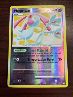 Pokemon - Mesprit - Mysterious Treasures 14/123 - Reverse Holo Rare - LP - Image 1