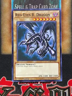 Yugioh Red-Eyes B. Dragon LEDU-EN000 Common 1st Ed NM - Image 1