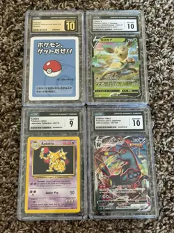 Small Lot of PSA/CGC Graded Pokemon Cards (14) Some Older - Image 5