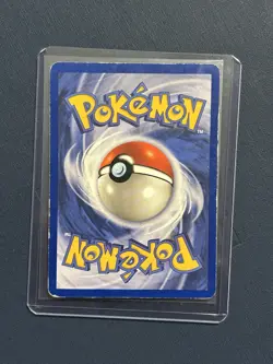 Rare No Symbol Error card Pokemon TCG Jungle Vaporeon Holo Card - Image 2