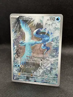 Articuno 161/159 Sv09 Journey Together Holo Rare Full Art 2025 Pokemon Card NM - Image 2