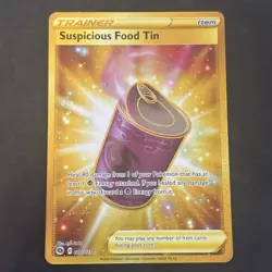 Suspicious Food Tin 080/073 Holo Secret Rare Pokemon Card Near Mint - Image 1