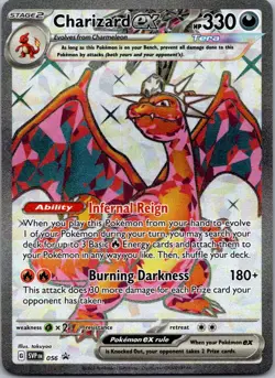 Charizard ex 056 SV: Scarlet & Violet Promo Cards Promo Holo NM - Image 1