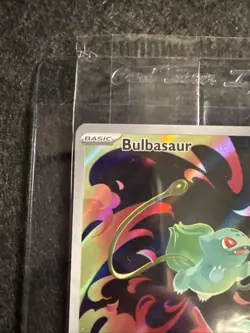 Pokemon TCG Mega Evolutions Stamped Promo Card - Bulbasaur 133/132 - NM - SEALED - Image 3