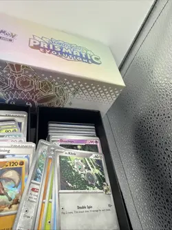 2 ETB Boxes Full Of Pokemon Cards- Commons- Holo- Reverse- Codes .. - Image 4