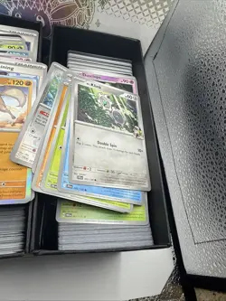 2 ETB Boxes Full Of Pokemon Cards- Commons- Holo- Reverse- Codes .. - Image 5
