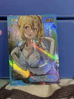 GODDESS STORY SENPAI HAVEN 4 MR-002 HAYASAKA AI LOVE IS WAR ANIME WAIFU CARD - Image 1