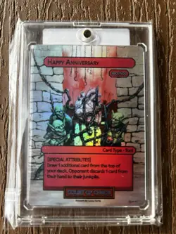 Divorced Dads Happy Anniversary Card 2 Serial 380/500 Goblins Art by Lucas Korte - Image 1