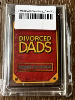 Divorced Dads Happy Anniversary Card 2 Serial 380/500 Goblins Art by Lucas Korte - Image 2