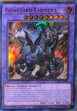 Guardian Chimera - 1st Edition Ultra Rare - MAZE-EN049 YuGiOh TCG Card NM - Image 1
