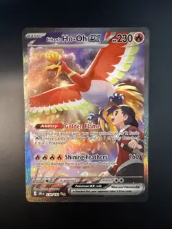 Pokemon TCG Ethan's Ho-Oh EX Sir 230/182 Destined Rivals Mint/Nm Condition - Image 1