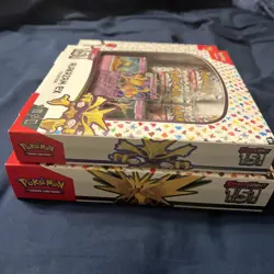 Pokemon TCG Scarlet and Violet 151 Zapdos ex & Alakazam ex Collection - 2 Boxes - Image 3