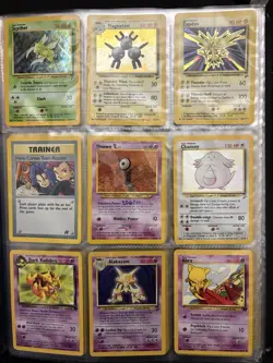 Pokemon 100+ Card Binder Collection Lot Vintage Era Base Jungle Fossil Rocket - Image 2