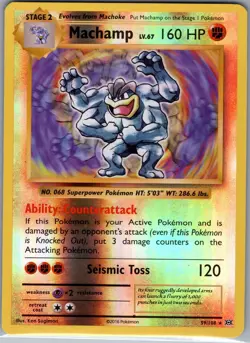 Machamp 59/108 - Pokemon TCG XY: Evolutions - Reverse Holo Rare (NM) - Image 1