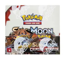 Pokemon (1) Sun And Moon: Crimson Invasion Booster Box Sealed | USA Seller - Image 1