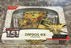 Pokemon TCG Scarlet & Violet 151 Zapdos EX Collection Box NEW SEALED - Image 5