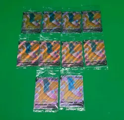 Pokemon Charizard V SWSH050 Black Star Promo Sealed Lot of 10 Mint Condition - Image 1