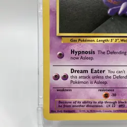 Haunter Non-Holo Uncommon 43/130 Pokemon TCG Base Set 2 LP - Image 4