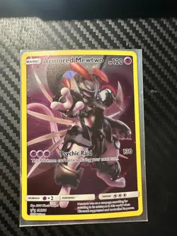 2019 Pokemon Sun & Moon Black Star Promos Armored Mewtwo #SM228 - Image 1