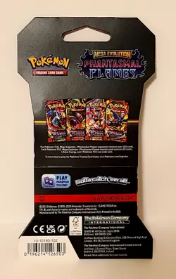 Pokemon Phantasmal Flames Booster Pack - NEW FACTORY SEAL LAST ONE! - Image 2