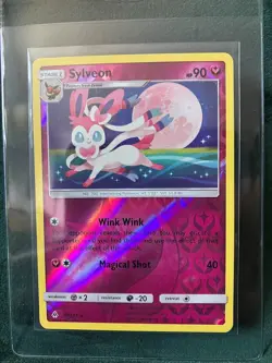 Sylveon 87/131 Sm-Forbidden Light Reverse Holo Pokemon TCG Rare - Image 1