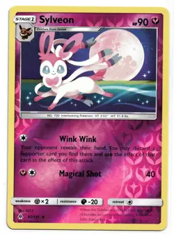 Sylveon 87/131 Sm-Forbidden Light Reverse Holo Pokemon TCG Rare - Image 3