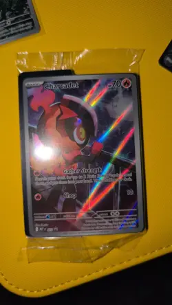 SEALED Charcadet Illustration Rare Promo 022 Pokemon Phantasmal Flames - Image 1