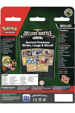 New Sealed: Pokemon TCG Koraidon ex Deluxe Battle Deck - Image 3