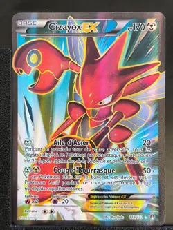 Carte Pokemon Cizayox EX 119/122 Full Art XY09 XY Rupture Turbo FR XY9 - Image 2