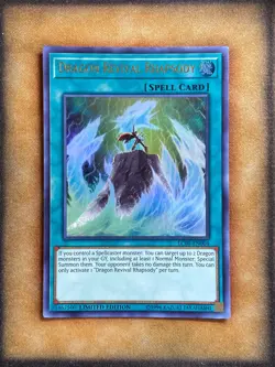 Yugioh Dragon Revival Rhapsody LC06-EN004 Ultra Rare Limited Edition LP - Image 1